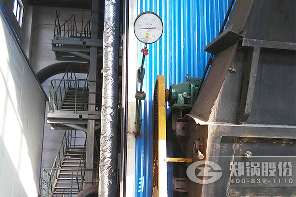 敦化聚發(fā)DHL46MW(65噸/時(shí))強(qiáng)制循環(huán)角管式鏈條鍋爐